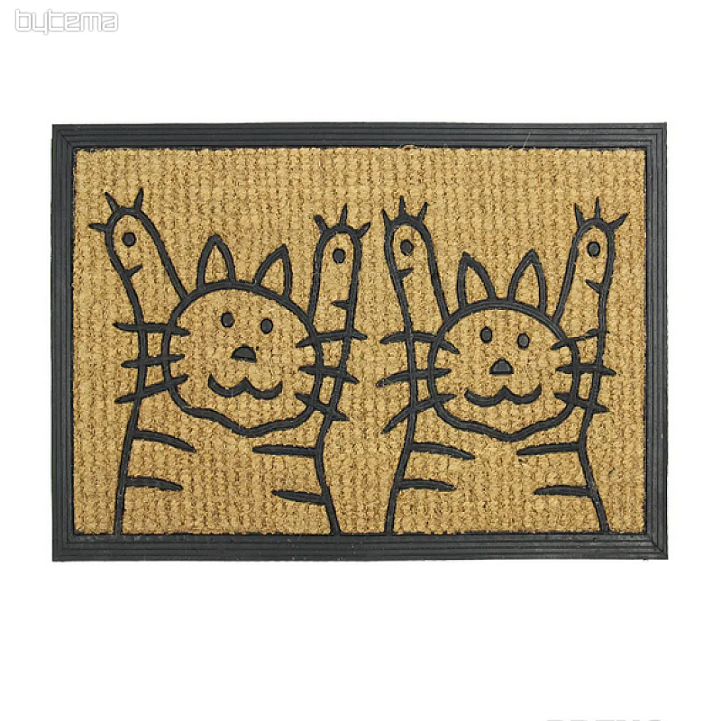 Felpudo 2 GATOS