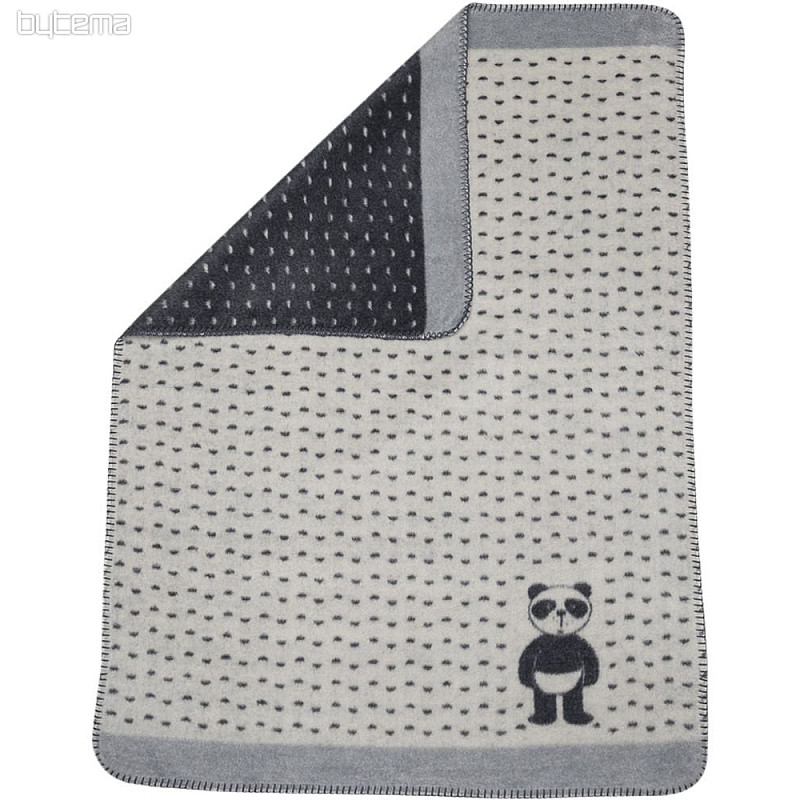 Manta infantil de algodón DF PANDA para la cuna