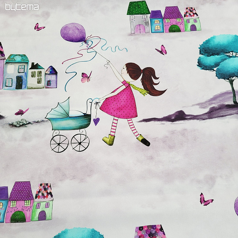 Tela decorativa infantil BAMBINA