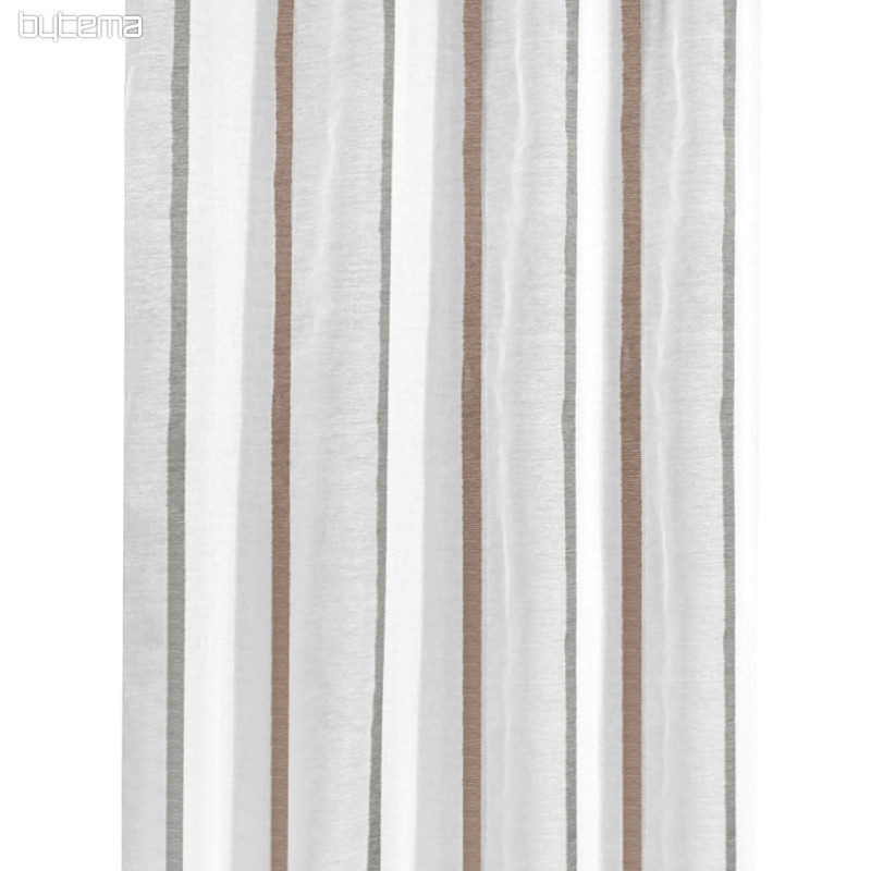 Cortina decorativa luminosa MARLON beige 135x245