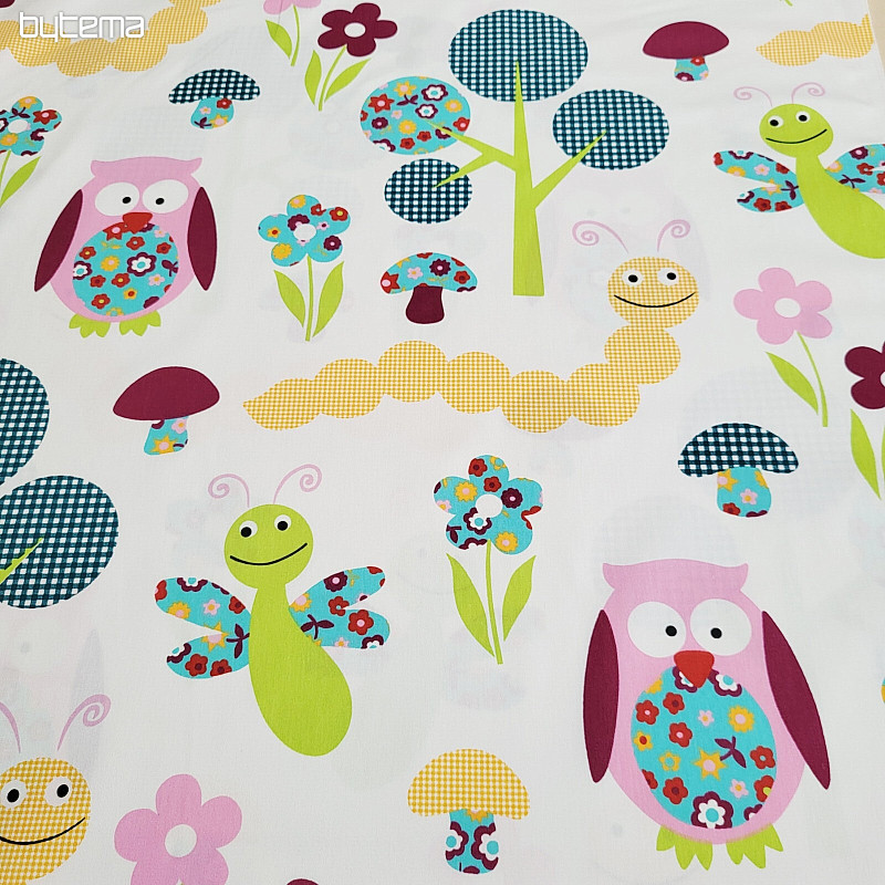 Tela decorativa infantil MERRY FOREST