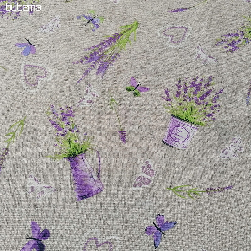 Tela decorativa LAVANDA lila