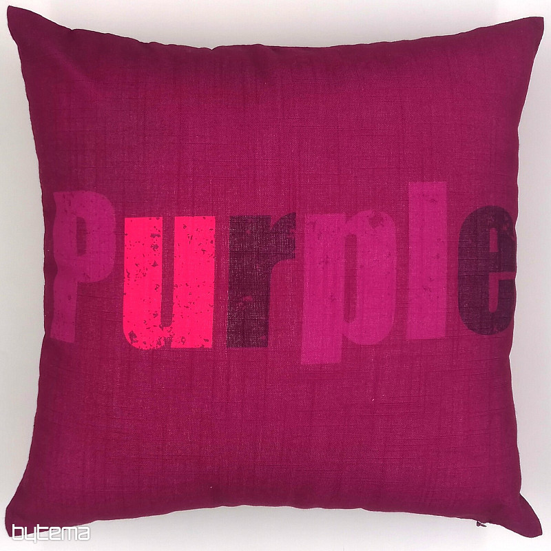 Funda de cojín decorativa COLORES MORADO