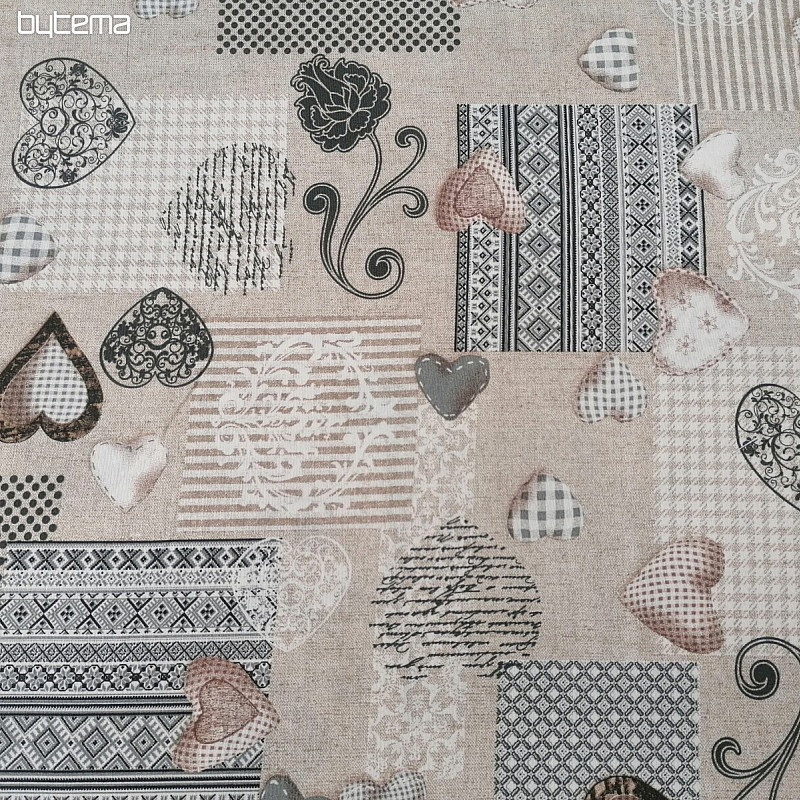 Tela decorativa MAX LOVE gris