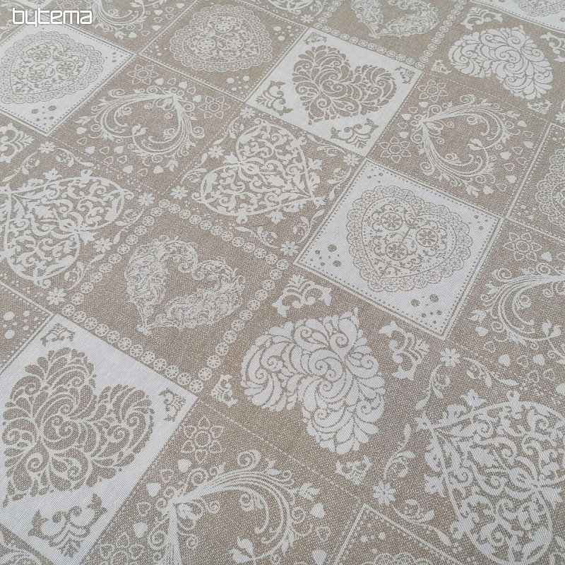 Tela decorativa AMORE BLANCO