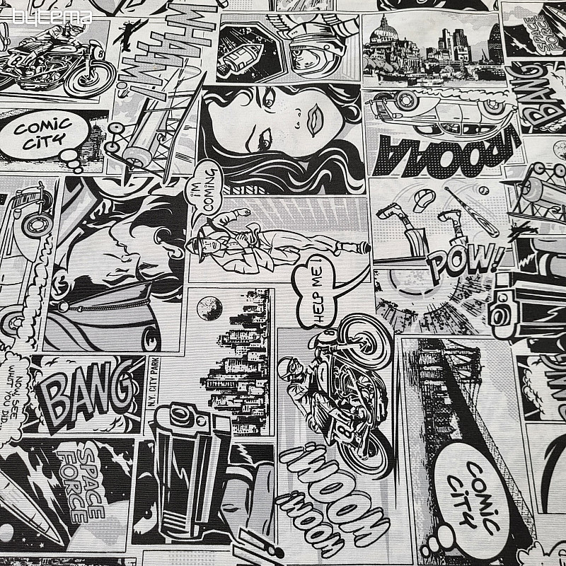 Tela decorativa KOMIKS ESPACIO