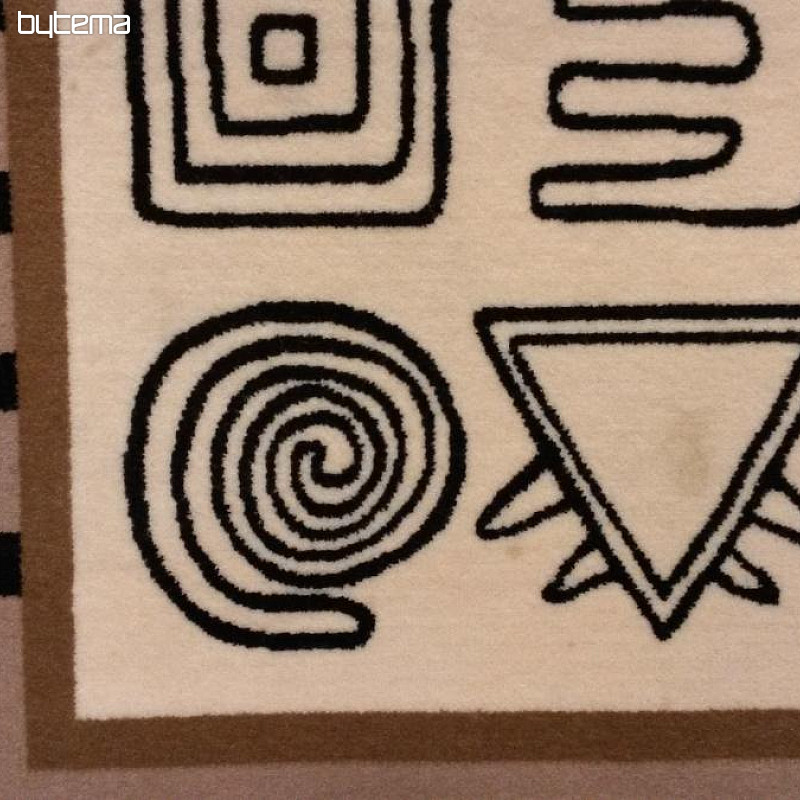 Alfombra de lana de diseño art III.