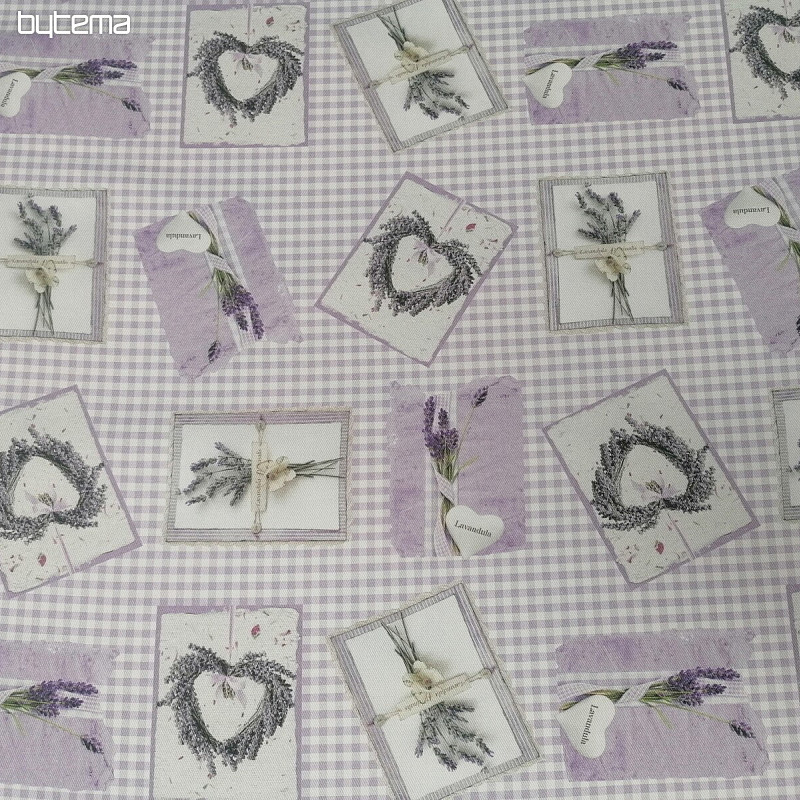 Tela decorativa LAVANDA CHAMP C