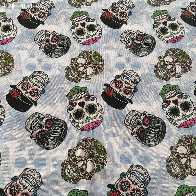 tela decorativa SKULL vudú