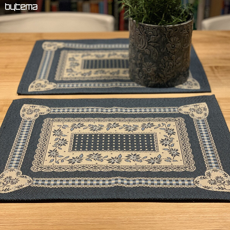Manteles individuales COUNTRY ROOM azul
