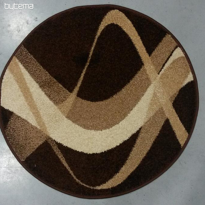 alfombra circular MARRÓN marrón