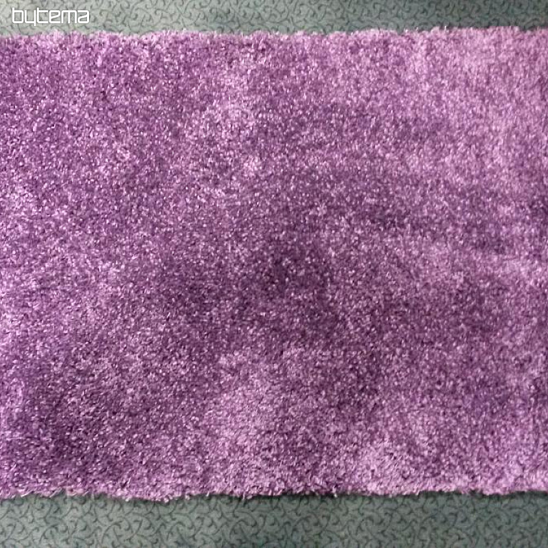 Alfombra SHAGGY de pelo largo violeta
