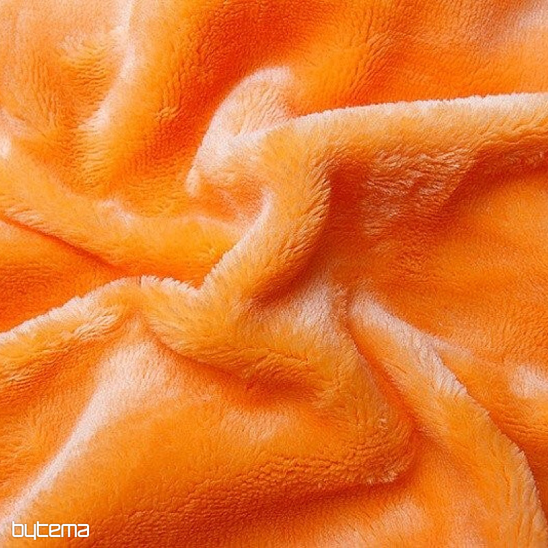 Sábana microfranela SLEEP WELL naranja