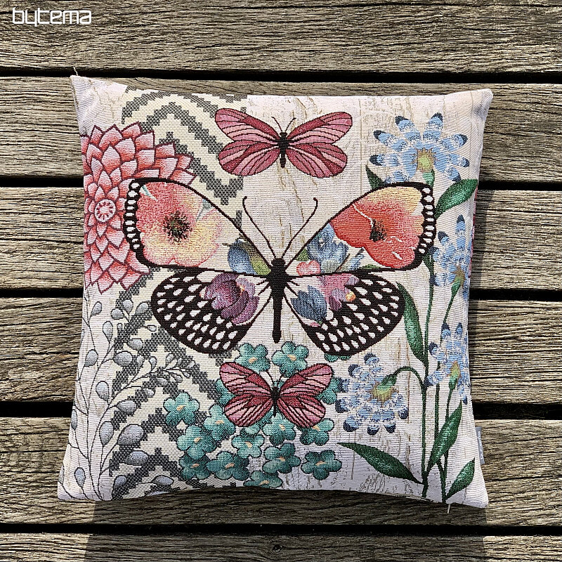 Funda de cojín tapiz FEEL MARIPOSA 1
