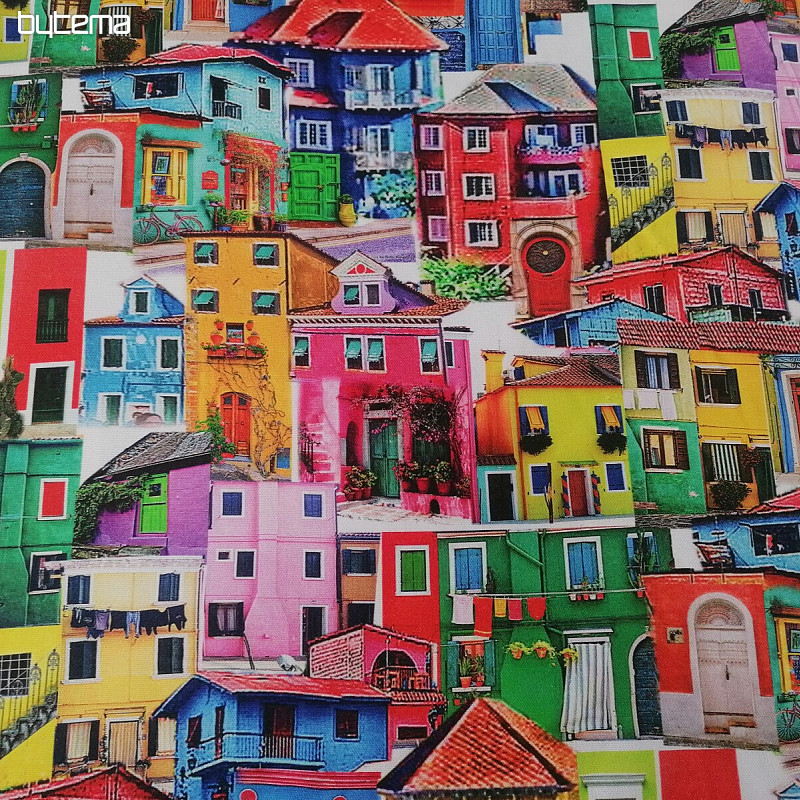 Tela decorativa CASAS digitales