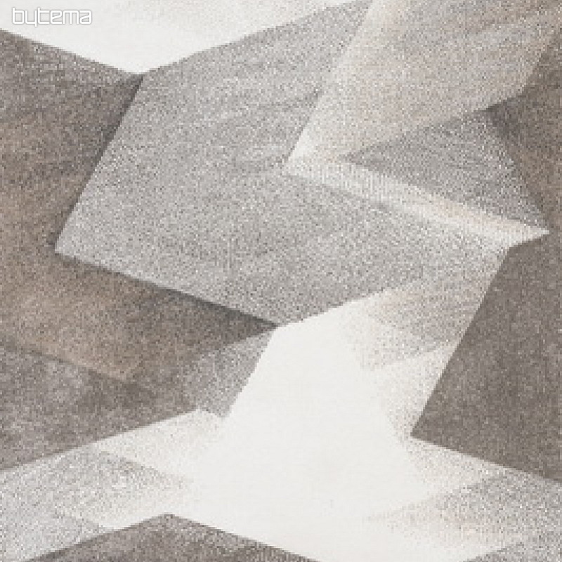 Alfombra pieza VEGAS HOME gris / Blanco