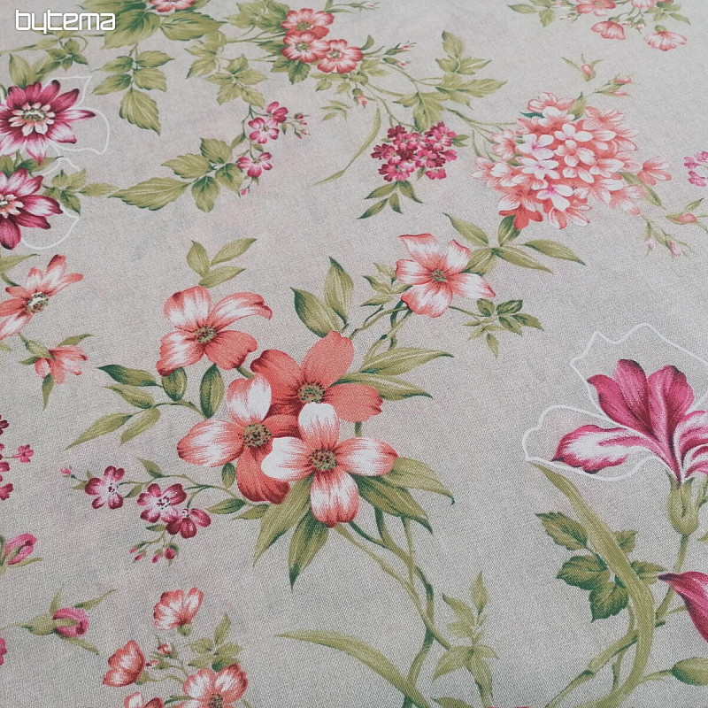 Tela decorativa FUCHSIE beige