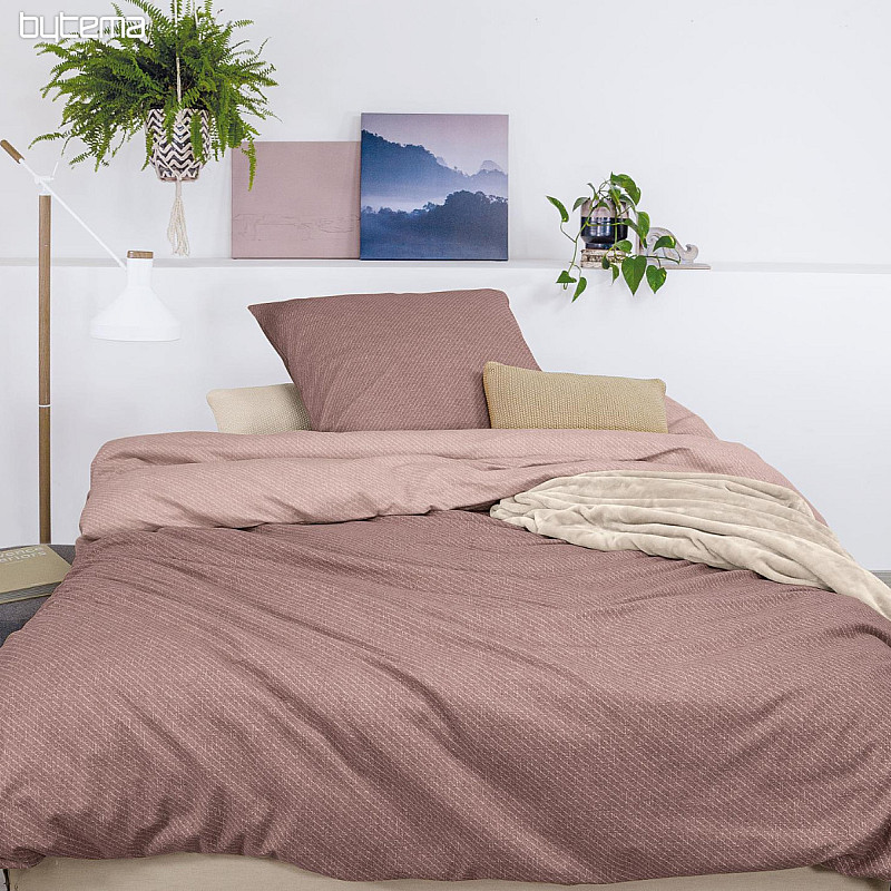 Ropa de cama de franela de lujo IRISETTE Koala 60 rosa viejo