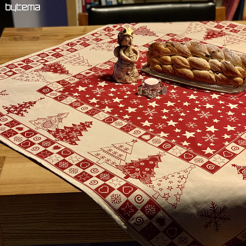 Manteles tapizados, pañuelos ARBOL DE NAVIDAD II