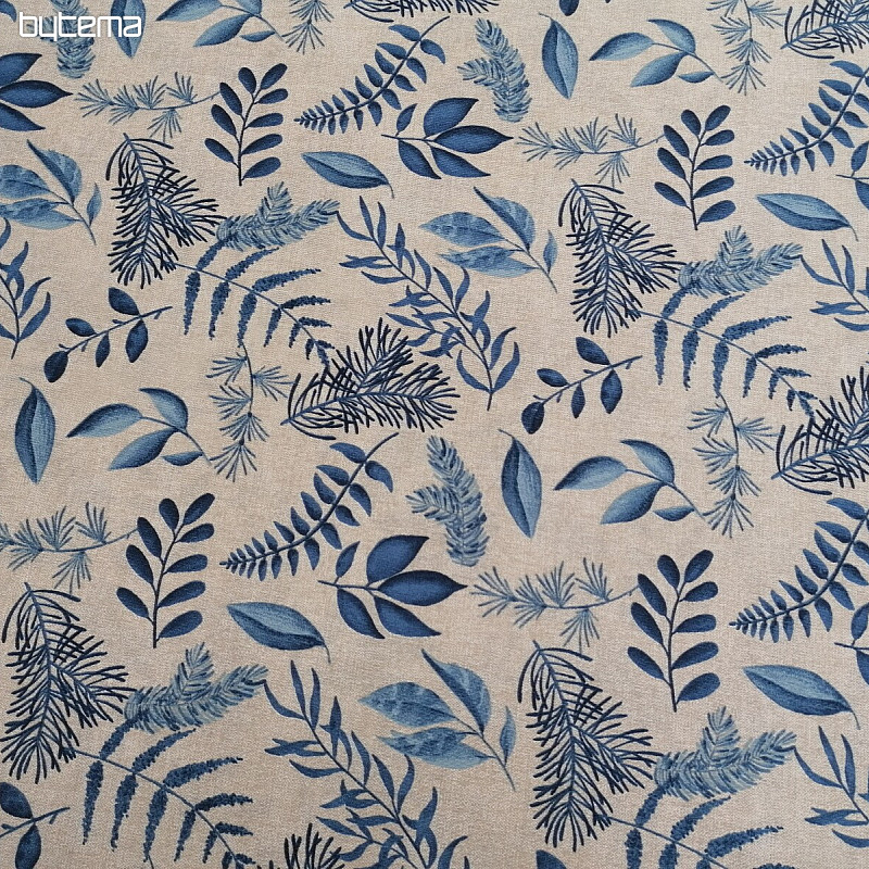 Tela decorativa HELECHO AZUL