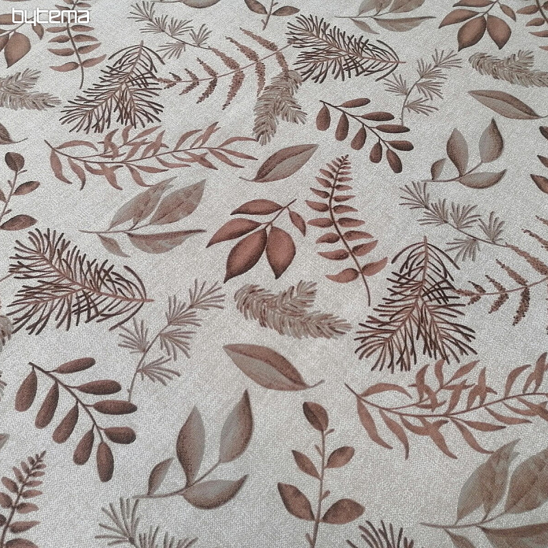 Tela decorativa MARRÓN HELECHO