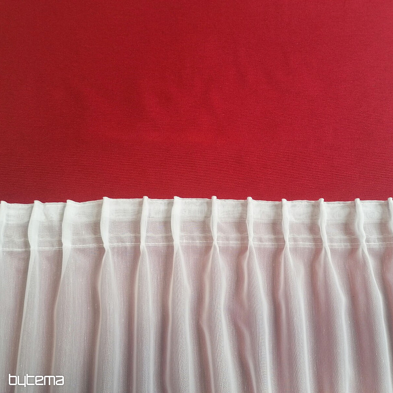 Cinta de cortina acampanada 8 cm, 1:1,5