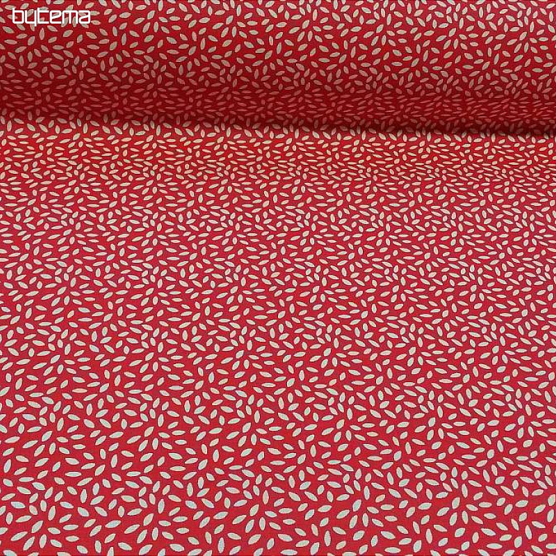 Tela de algodón STILI rojo rojo