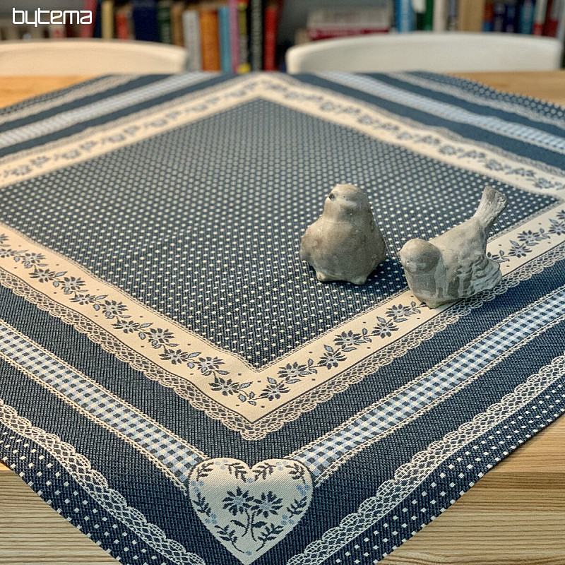 Mantel tapiz y mantón SELSKÁ JIZBA azul