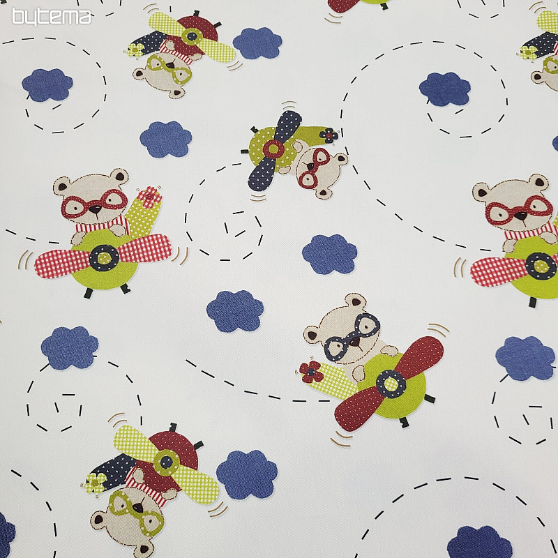 Tela decorativa infantil BEAR FLYER