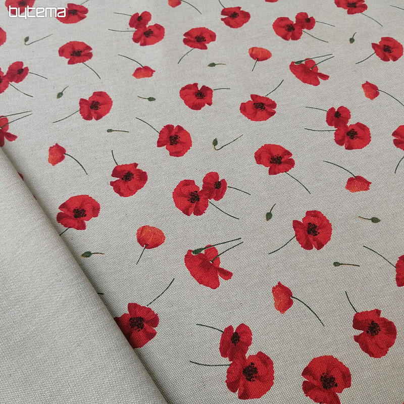 Tela decorativa de amapolas POPPY
