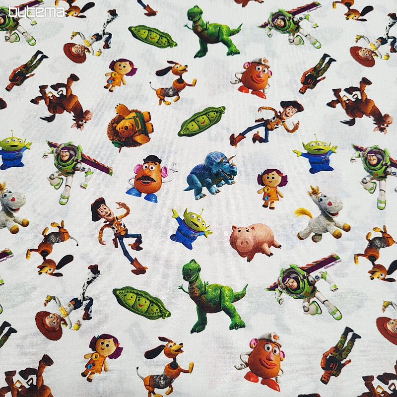 TOY STORY tela de algodón