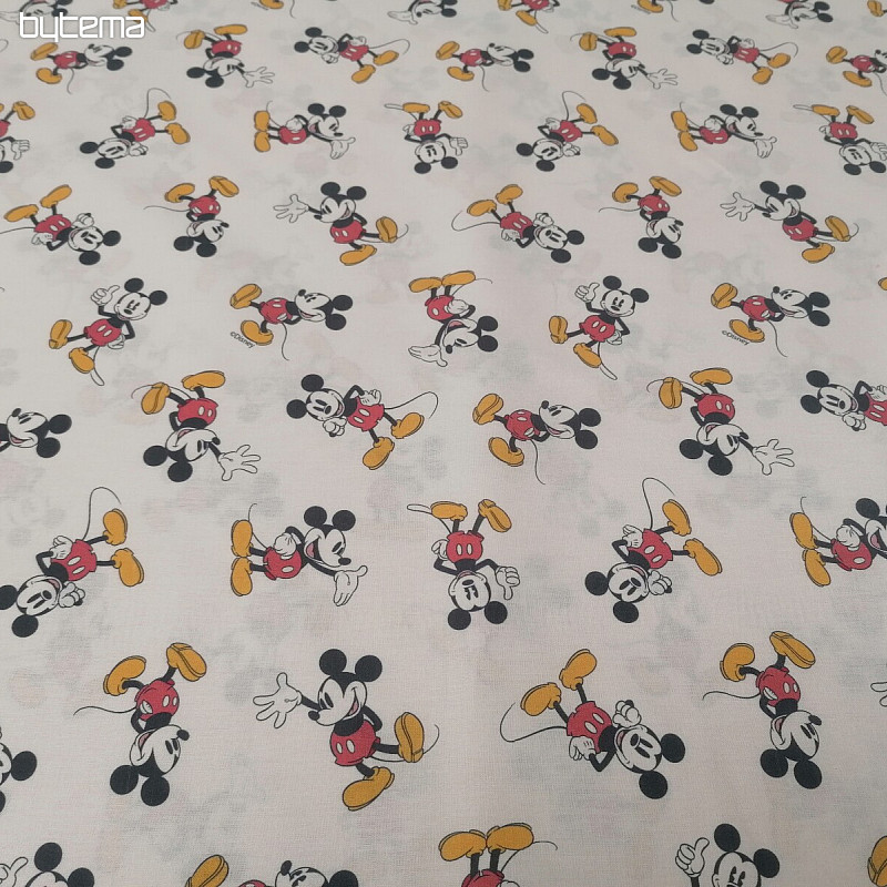MICKEY MOUSE tela de algodón