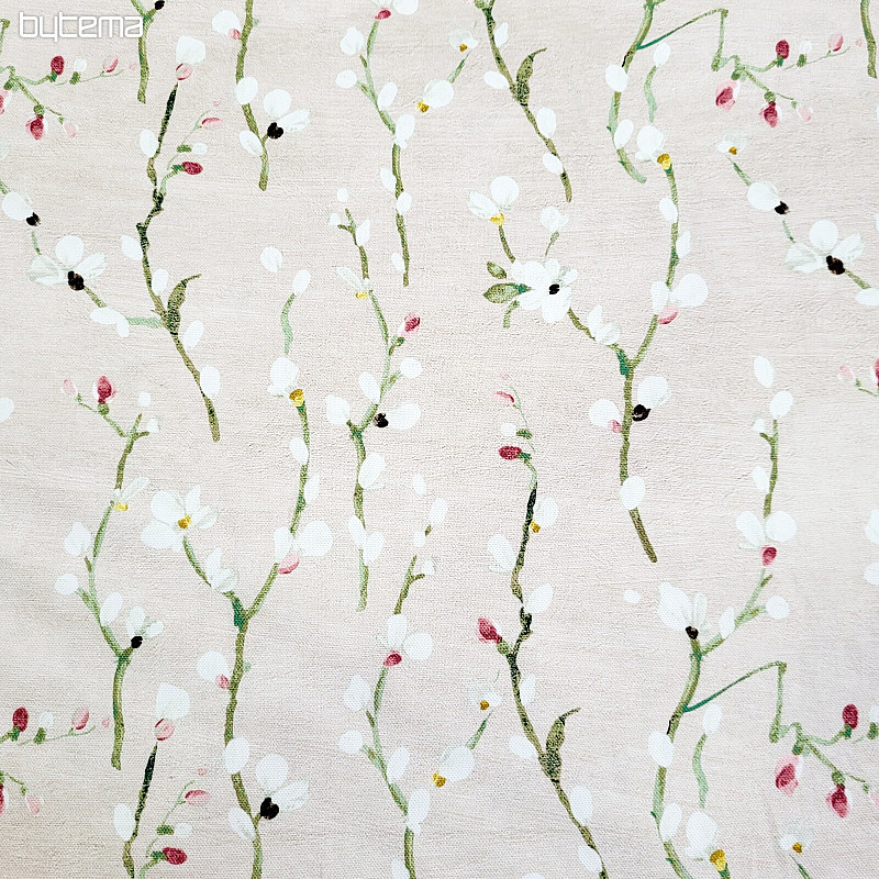 Tela decorativa Ramitas NOA rosa
