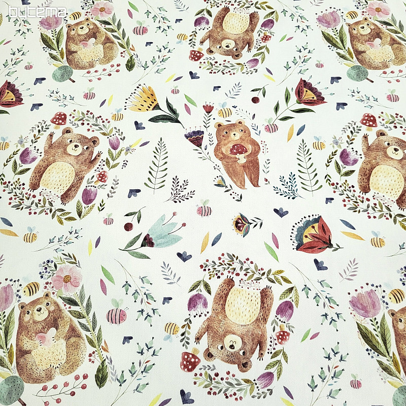 Tela decorativa infantil OSO