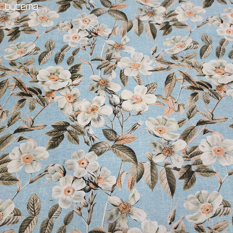 Tela decorativa LEIRE turquesa