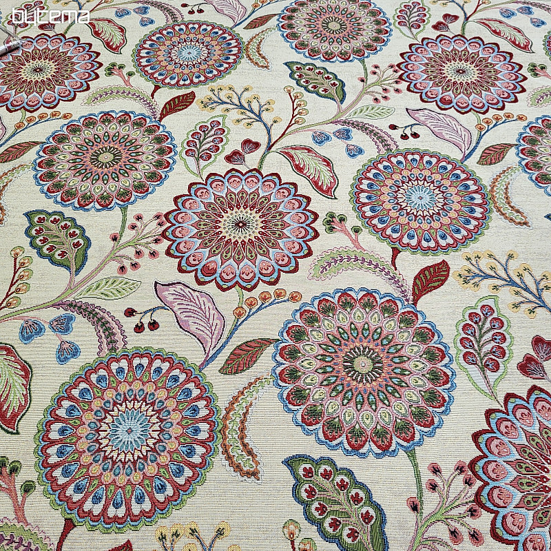 Tela tapiz ARCADIA MANDALA FLORES