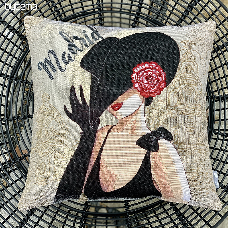 Funda de cojín tapiz LADY MADRID