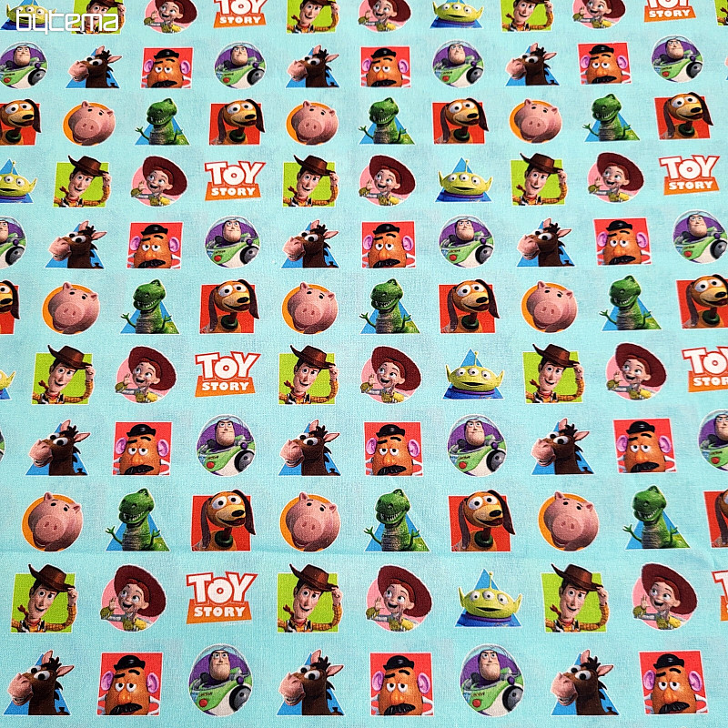 Parche de tela de algodón TOY STORY