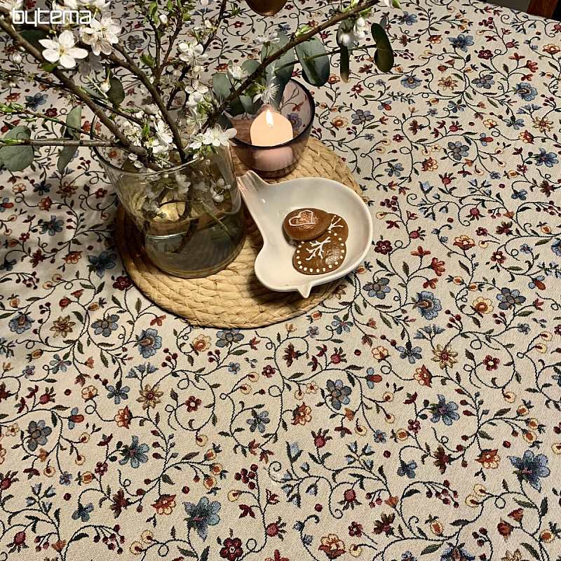 Mantel tapiz de flores JURKOVIC - PEQUEÑAS FLORES