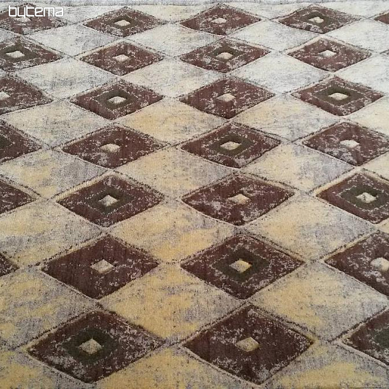 Alfombra de lana de diseño ETNO III
