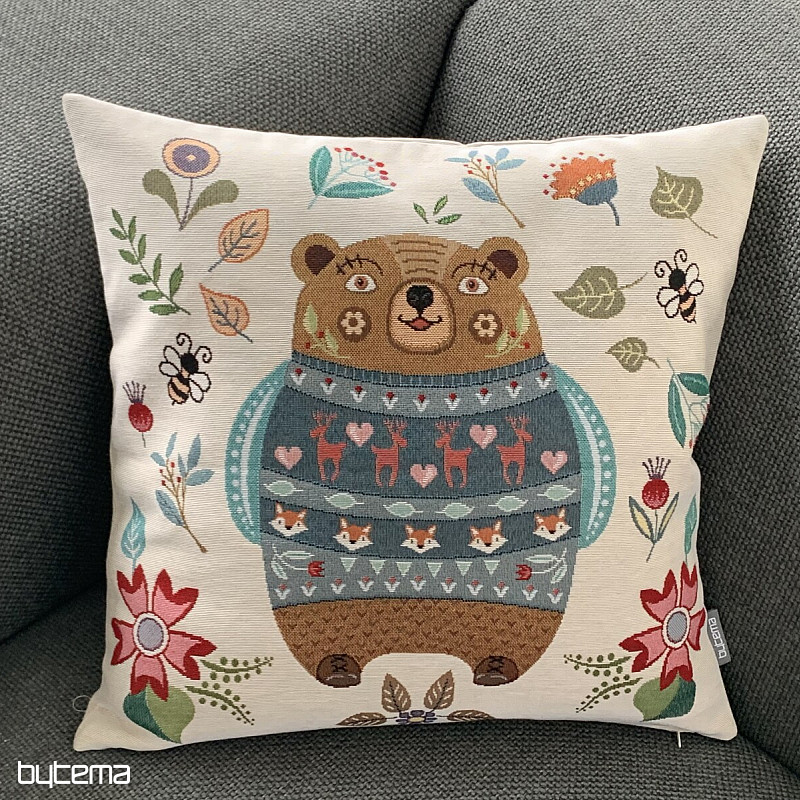 Funda de cojín tapiz MERRY ANIMALS 2