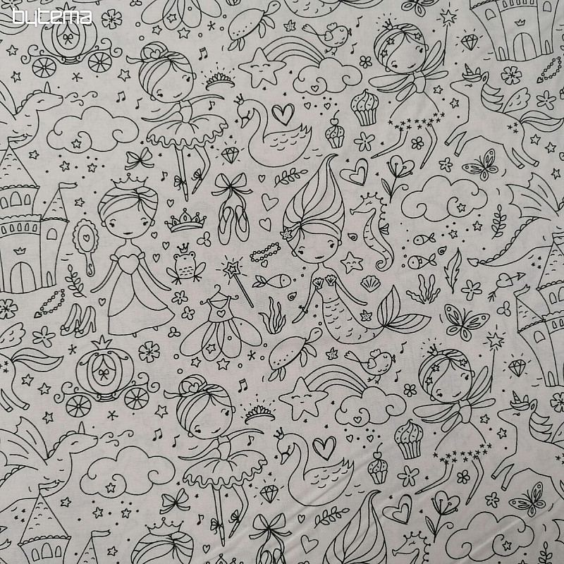 Tela para pintar REINO DE LAS HADAS