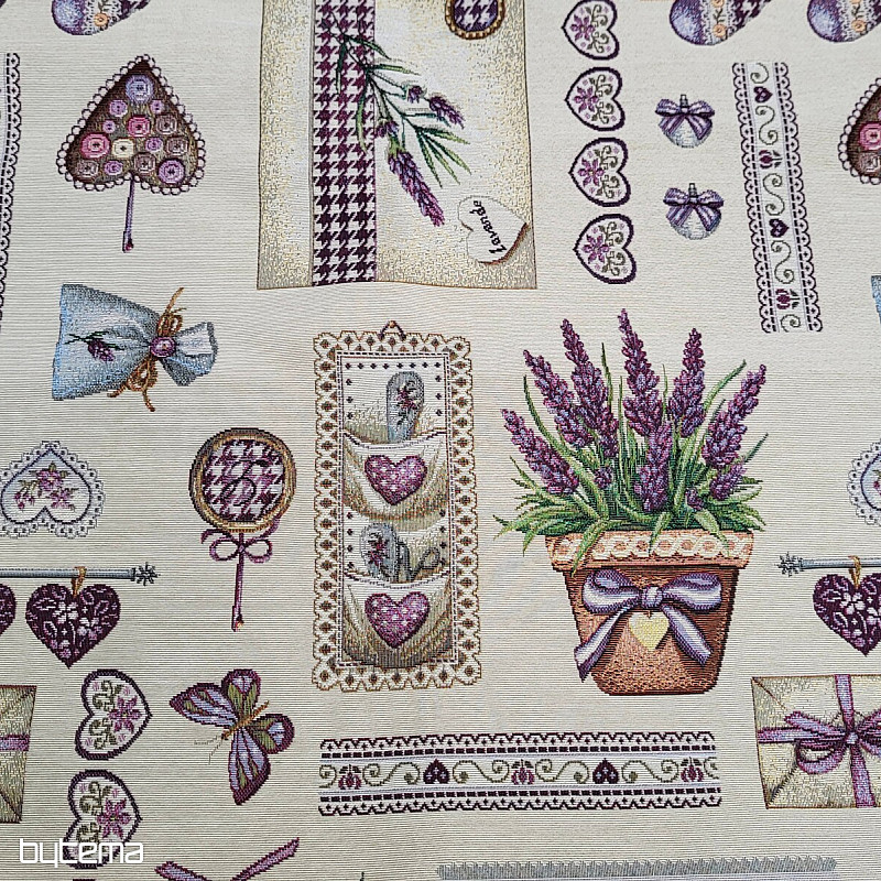 Mantel tapiz, bufanda Lavanda 4