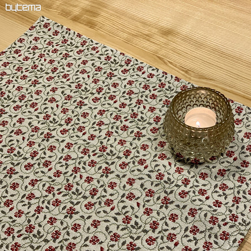 Mantel tapiz, Bufanda de flores vintage