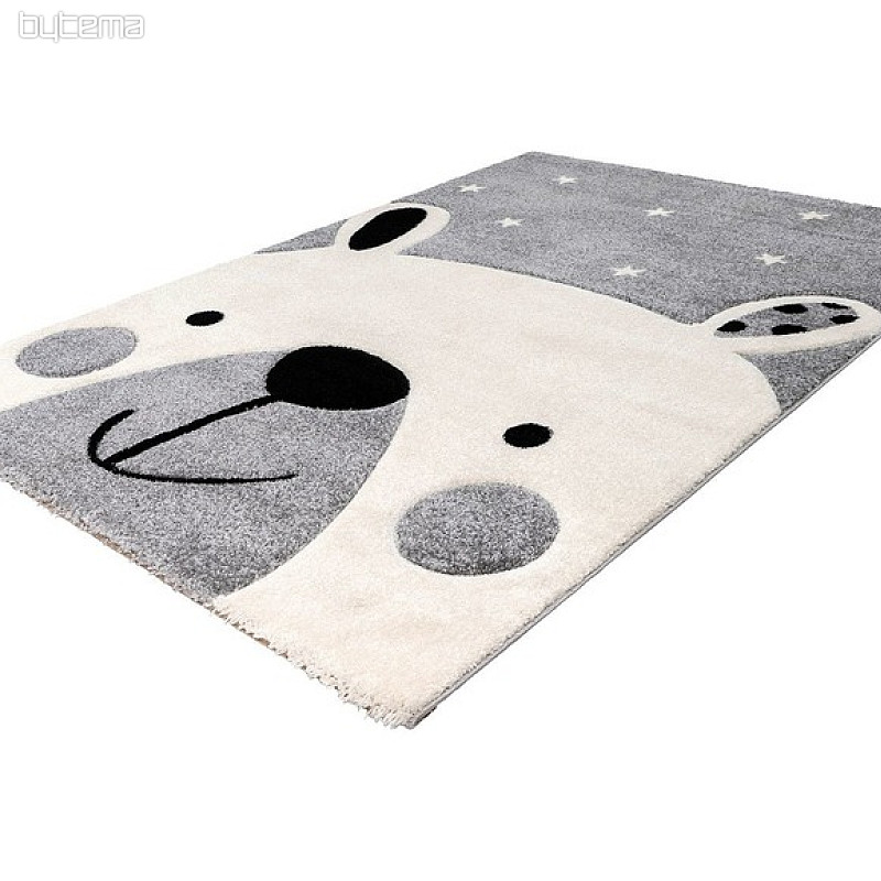 Alfombra infantil AMIGO 323 Oso gris