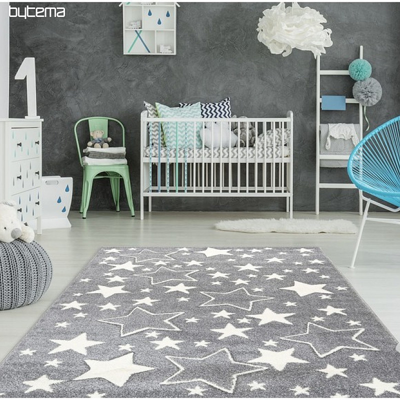 Alfombra infantil AMIGO 329 ESTRELLAS - GRIS