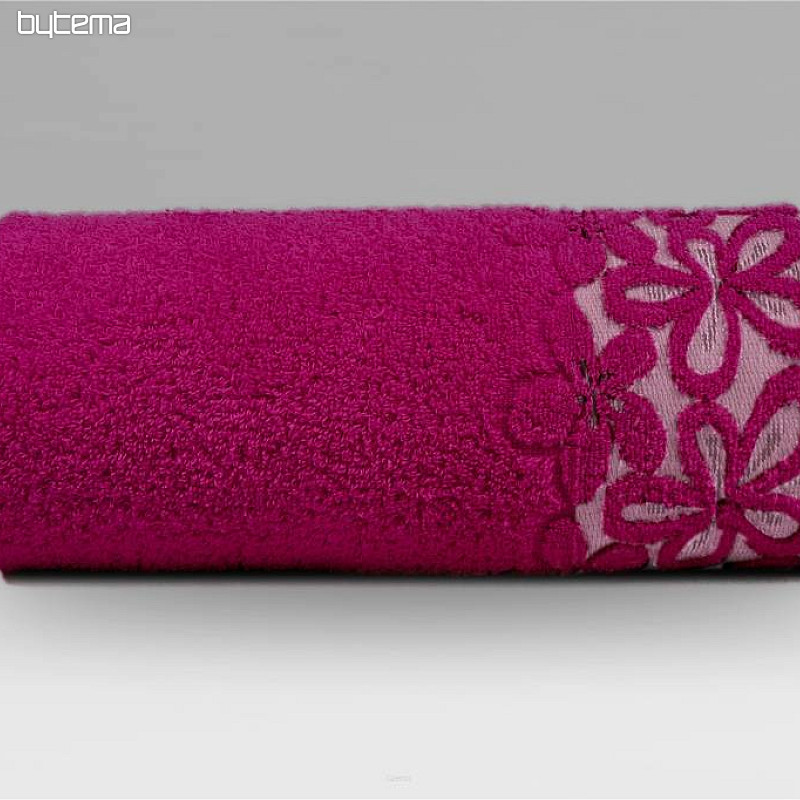 Toalla de lujo y toalla de baño BELLA fucsia