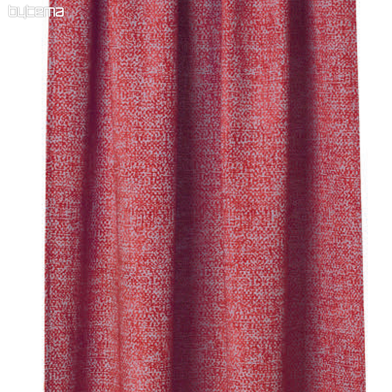Cortina decorativa VIMARA rojo 142x245