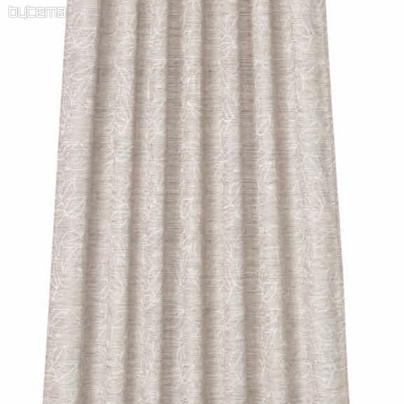 Cortina decorativa FLORENTI beige 146x245 cm