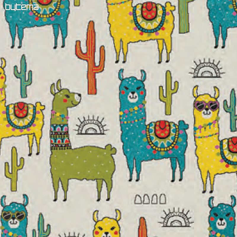 Alfombra infantil Play llama